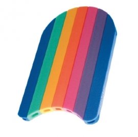 Доска для плавания Доска для плавания Kickboard  разноцветная без прорезей. Размеры 48 Х 30 Х 3 см